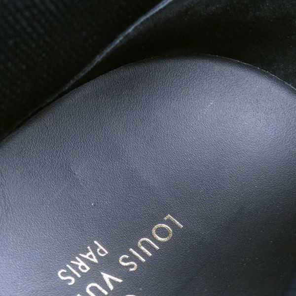 ルイヴィトン ブーツ モノグラム LVアウトランドライン アンクルブーツ パイソン/スエード メンズサイズ6 1/2 LOUIS VUITTON