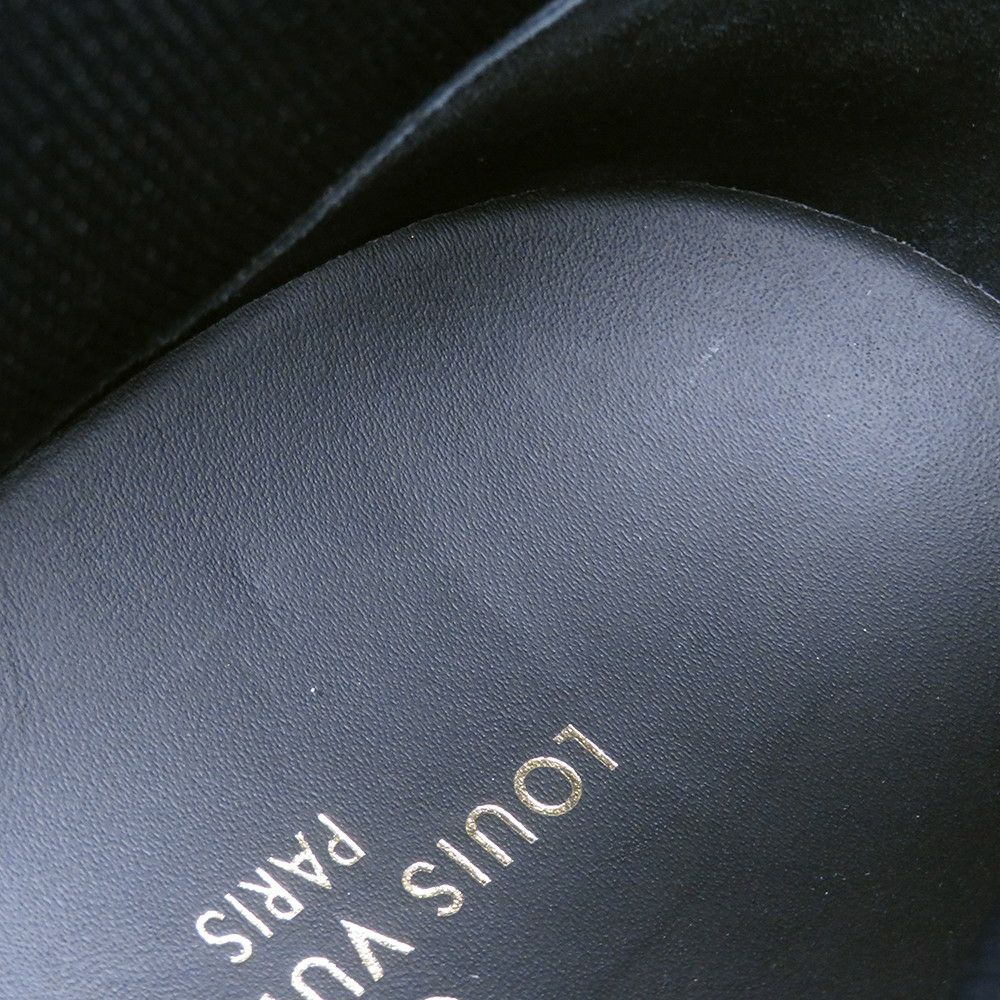 ルイヴィトン ブーツ モノグラム LVアウトランドライン アンクルブーツ パイソン/スエード メンズサイズ6 1/2 LOUIS VUITTON