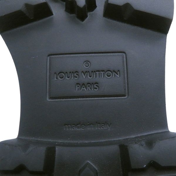 ルイヴィトン ブーツ モノグラム LVアウトランドライン アンクルブーツ パイソン/スエード メンズサイズ6 1/2 LOUIS VUITTON