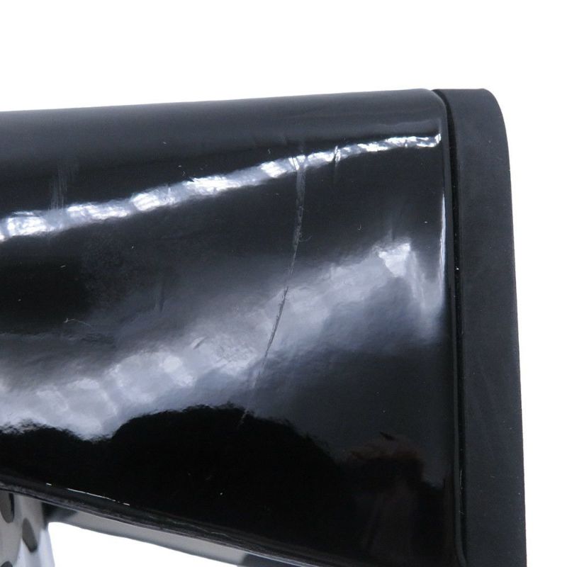 ルイヴィトン ブーツ パテントレザー/インフィニティ・ドット LV × YK ショートブーツ レディースサイズ36 靴 草間彌生 ブラック 黒