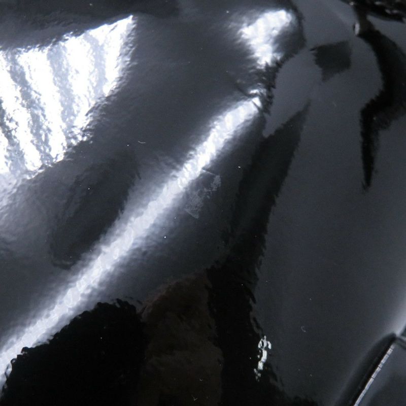 ルイヴィトン ブーツ パテントレザー/インフィニティ・ドット LV × YK ショートブーツ レディースサイズ36 靴 草間彌生 ブラック 黒