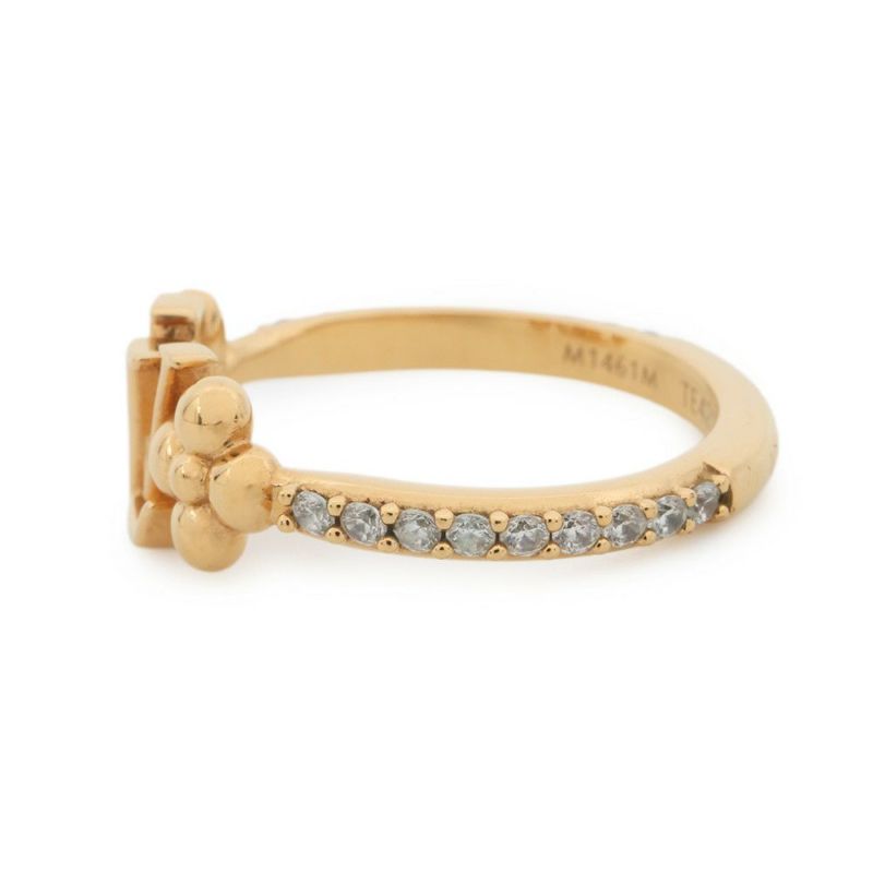 ルイヴィトン リング LVアイコニック ラインストーン サイズM M1461M LOUIS VUITTON 指輪