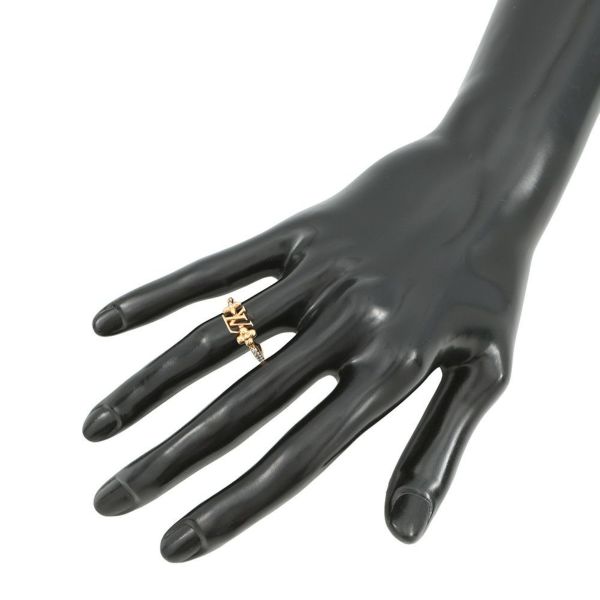 ルイヴィトン リング LVアイコニック ラインストーン サイズM M1461M LOUIS VUITTON 指輪