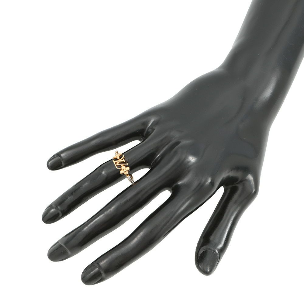 ルイヴィトン リング LVアイコニック ラインストーン サイズM M1461M LOUIS VUITTON 指輪