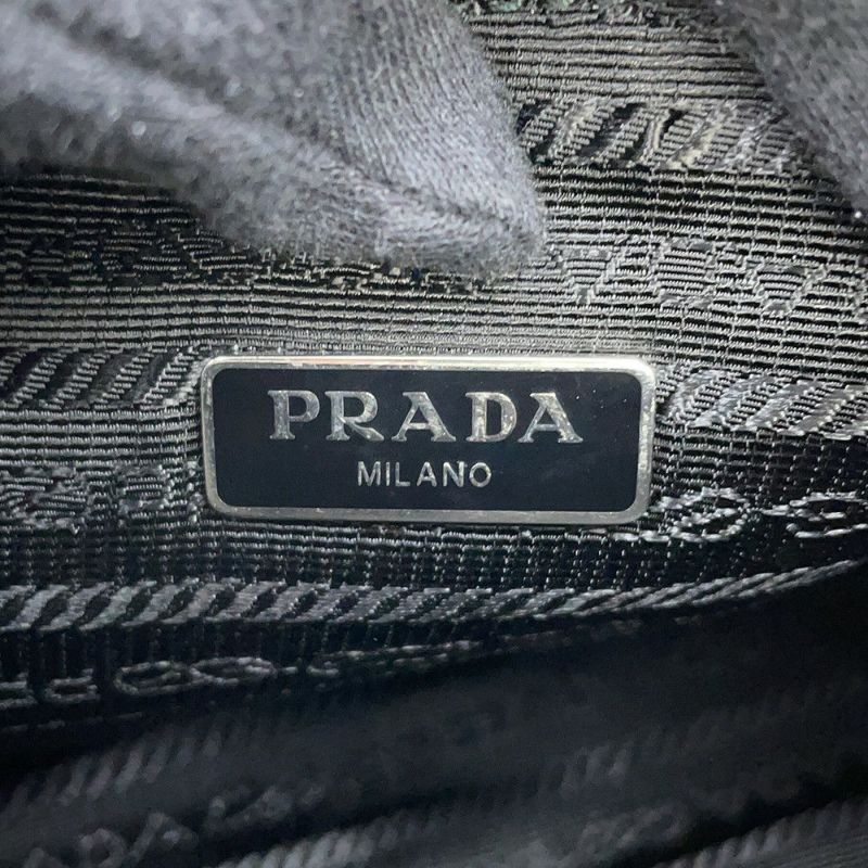 プラダ ショルダーバッグ Re-Edition 2005 Re-Nylon ナイロン 1BH204 PRADA 2wayバッグ 黒