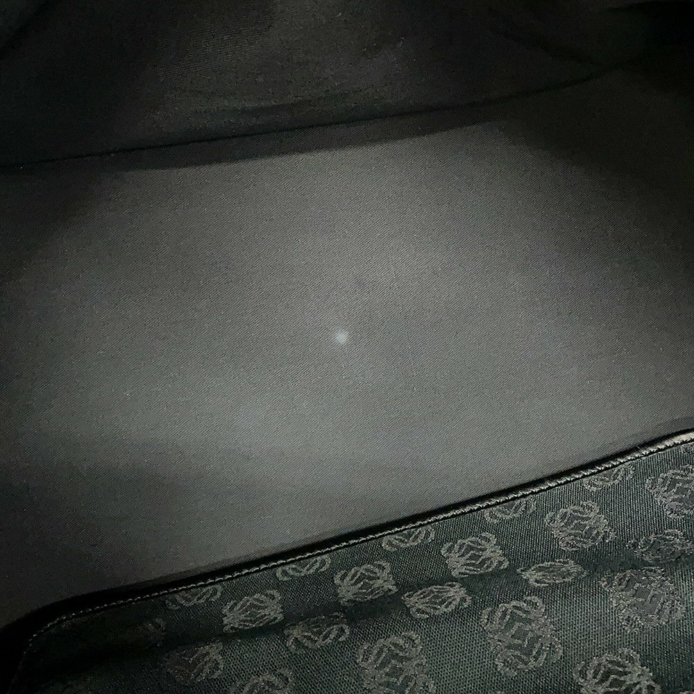 ロエベ ボストンバッグ アナグラム キャンバス LOEWE 黒 旅行 トラベル
