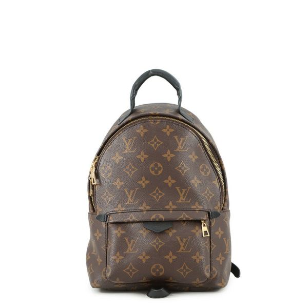 ルイヴィトン リュック モノグラム パームスプリングス バックパック PM M44871 LOUIS VUITTON ヴィトン 黒 ブラック