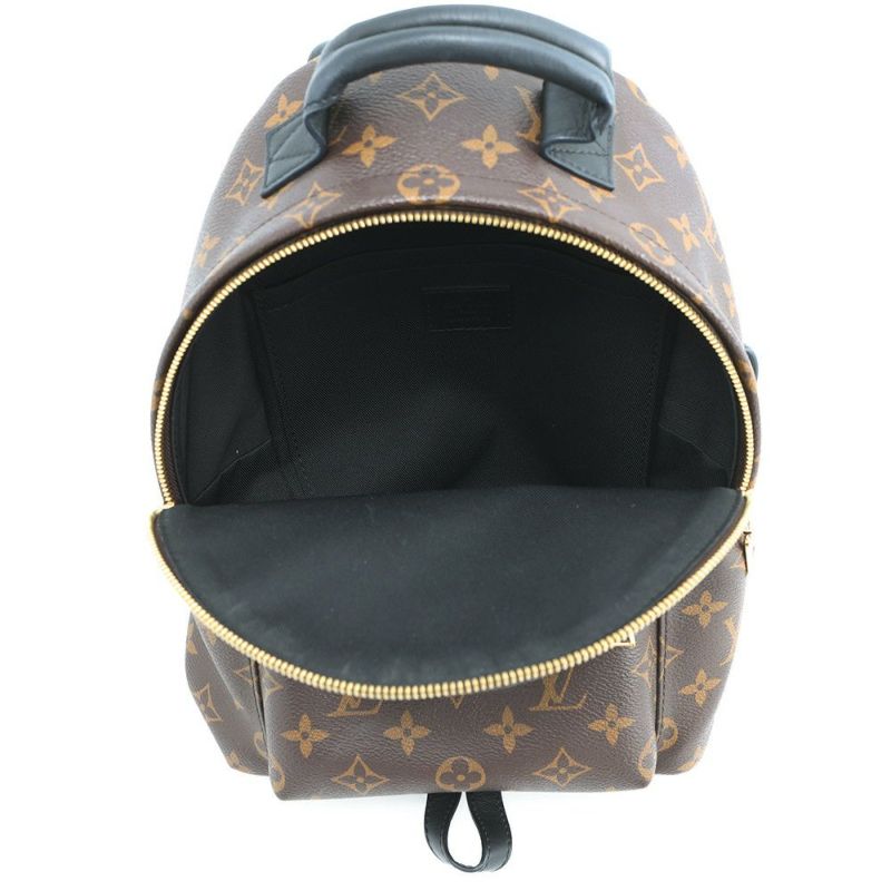 ルイヴィトン リュック モノグラム パームスプリングス バックパック PM M44871 LOUIS VUITTON ヴィトン 黒 ブラック