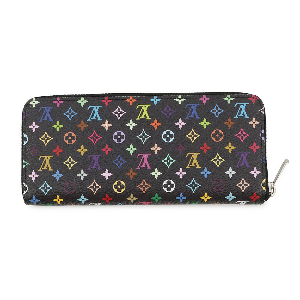 ルイヴィトン モノグラム LV × TM ポルトフォイユ・クレマンス M13408 LOUIS VUITTON 村上隆 黒 ブラック