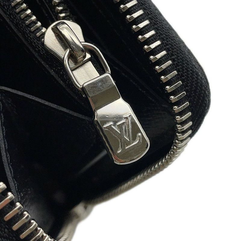 ルイヴィトン モノグラム LV × TM ポルトフォイユ・クレマンス M13408 LOUIS VUITTON 村上隆 黒 ブラック