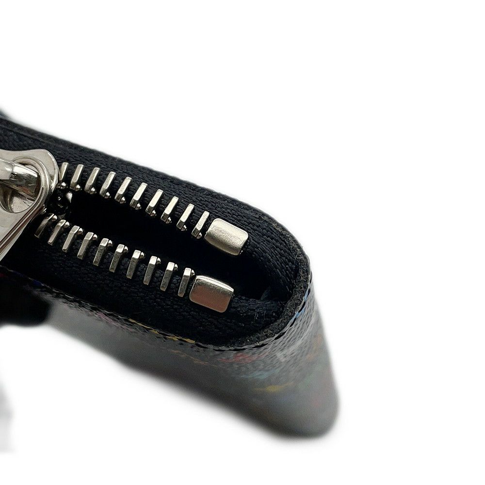 ルイヴィトン モノグラム LV × TM ポルトフォイユ・クレマンス M13408 LOUIS VUITTON 村上隆 黒 ブラック