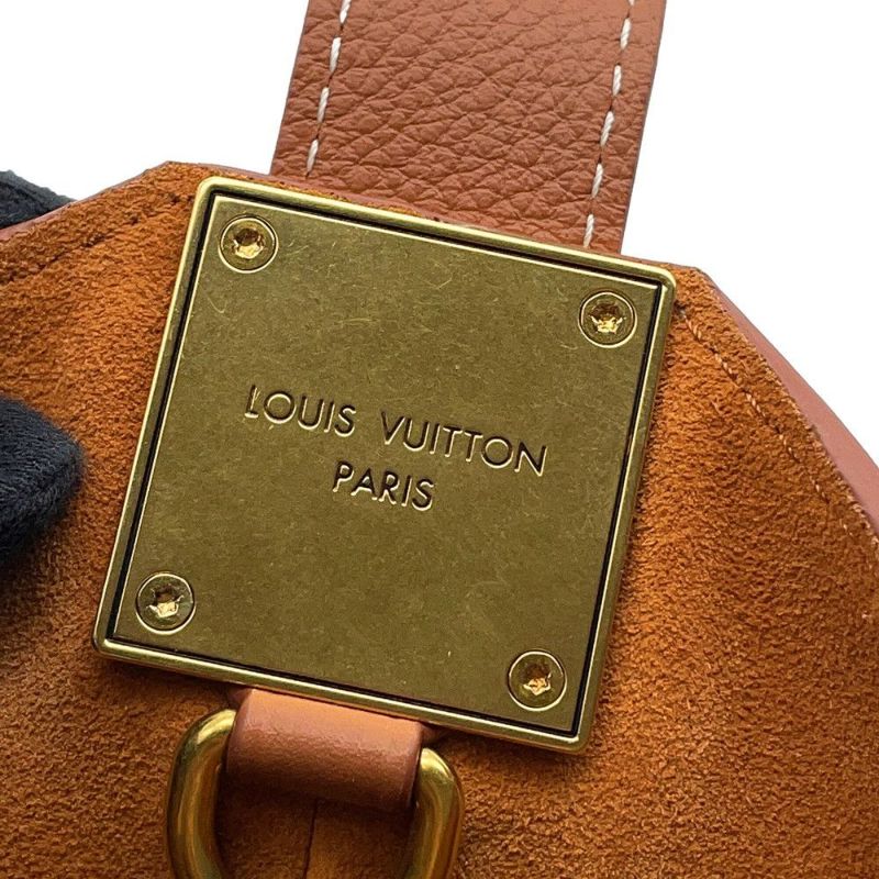 ルイヴィトン ショルダーバッグ カーフレザー ロウキー・ホーボーPM M25354 LOUIS VUITTON