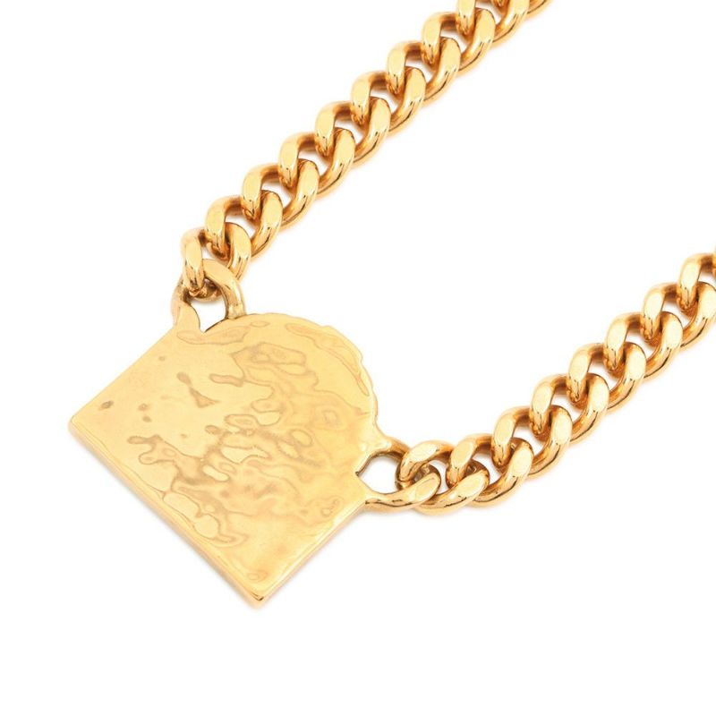 シャネル ネックレス RUE CAMBON ロゴ B22A AB8651 CHANEL アクセサリー