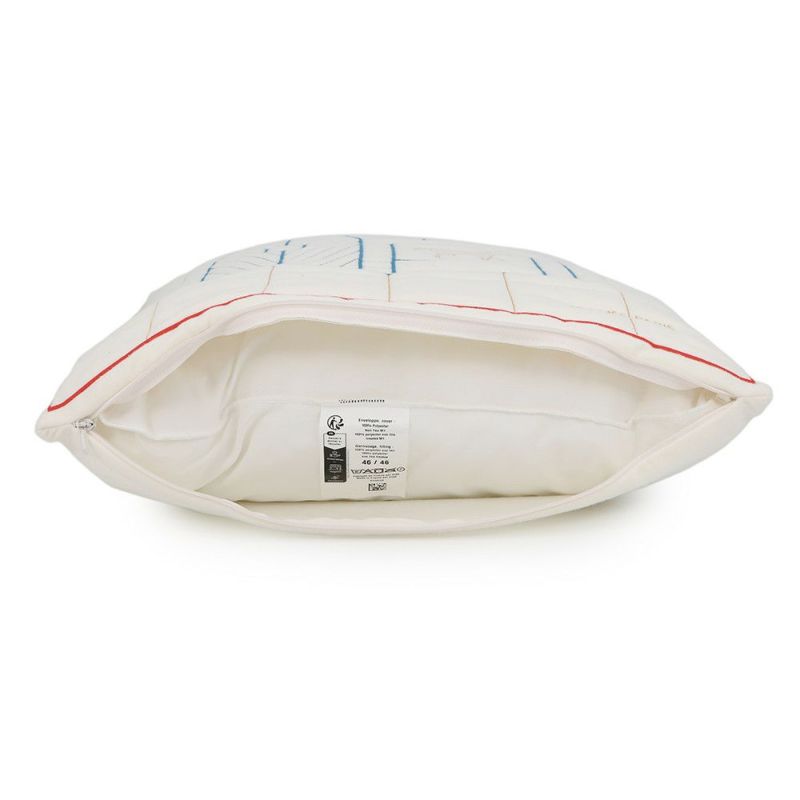 エルメス クッション カバン 刺繍 ウール カシミヤ HERMES インテリア