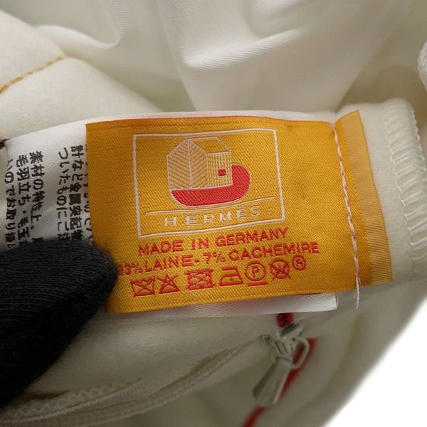 エルメス クッション カバン 刺繍 ウール カシミヤ HERMES インテリア