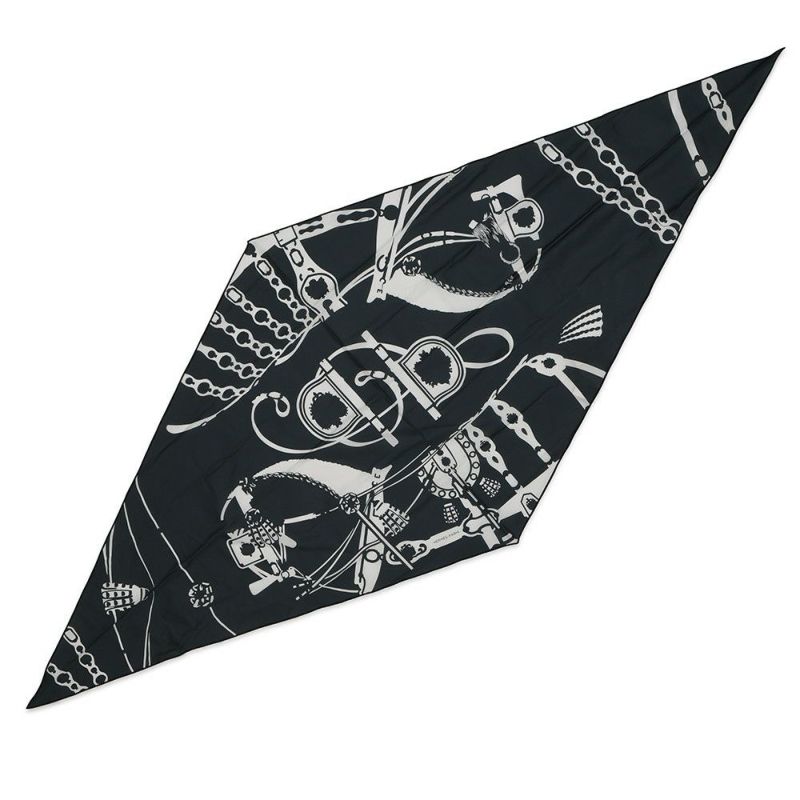 エルメス スカーフ ロザンジュ 宮廷の馬具 コットン HERMES スカーフ 2025秋冬