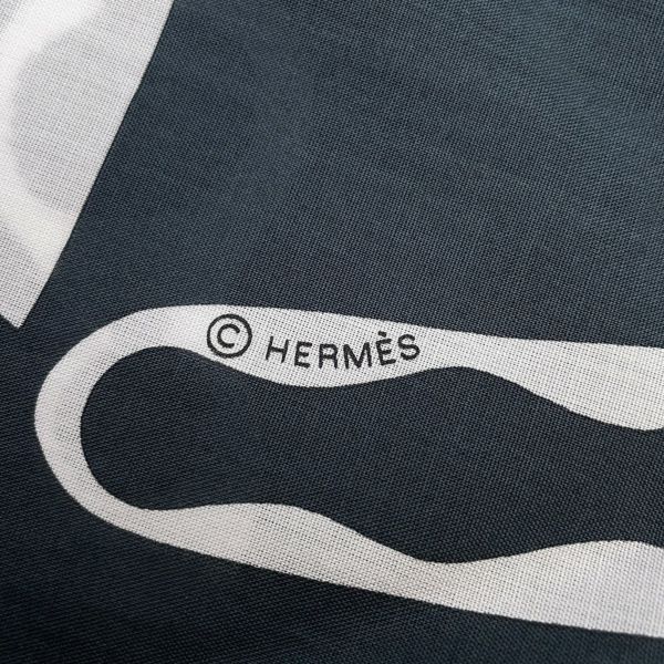 エルメス スカーフ ロザンジュ 宮廷の馬具 コットン HERMES スカーフ 2025秋冬