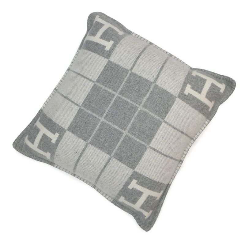 エルメス クッション アヴァロン3 PM ウール カシミヤ HERMES インテリア