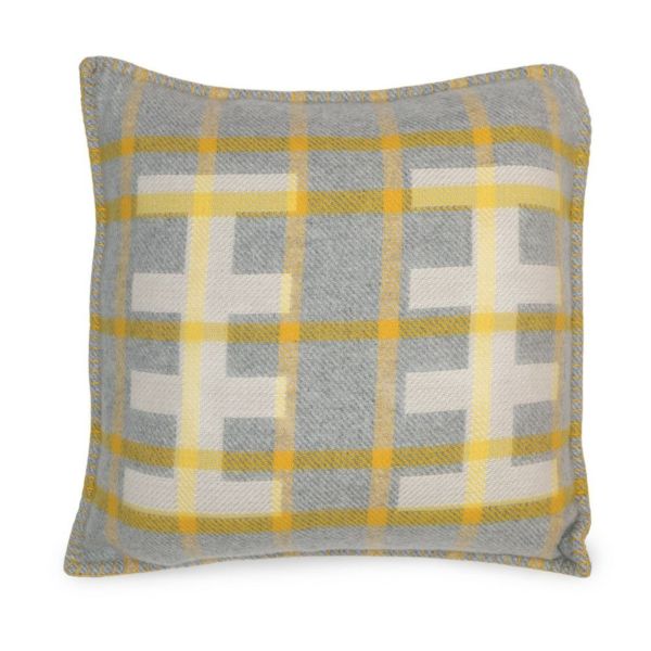 エルメス クッション エシェル ウール HERMES インテリア