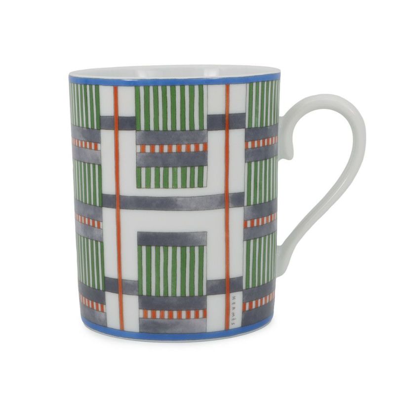 エルメス マグカップ ヒドゥンH No3 陶器 HERMES 食器