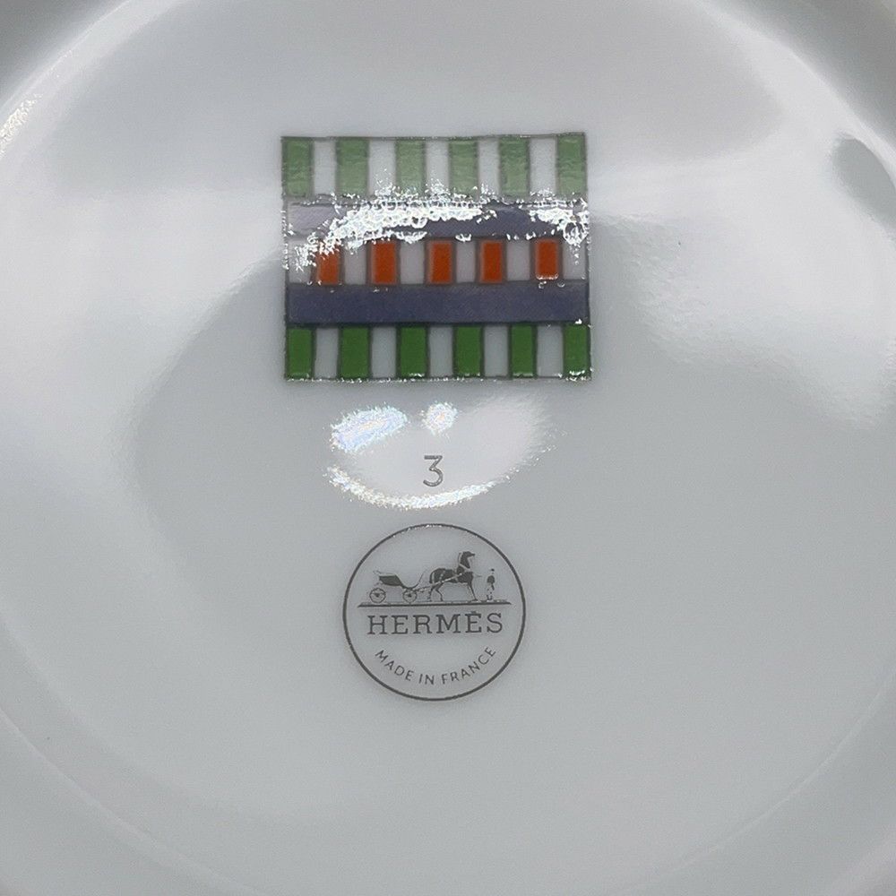 エルメス マグカップ ヒドゥンH No3 陶器 HERMES 食器