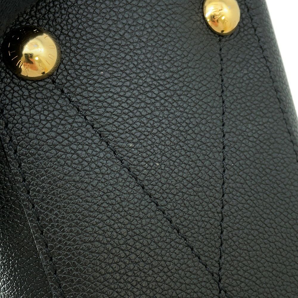 ルイヴィトン ハンドバッグ モノグラム・アンプラント モンテーニュBB M45778 LOUIS VUITTON 2way 黒 ブラック