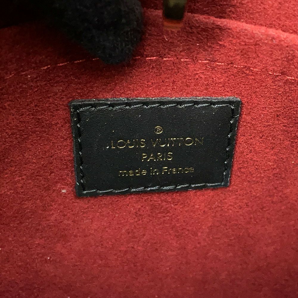 ルイヴィトン ハンドバッグ モノグラム・アンプラント モンテーニュBB M45778 LOUIS VUITTON 2way 黒 ブラック