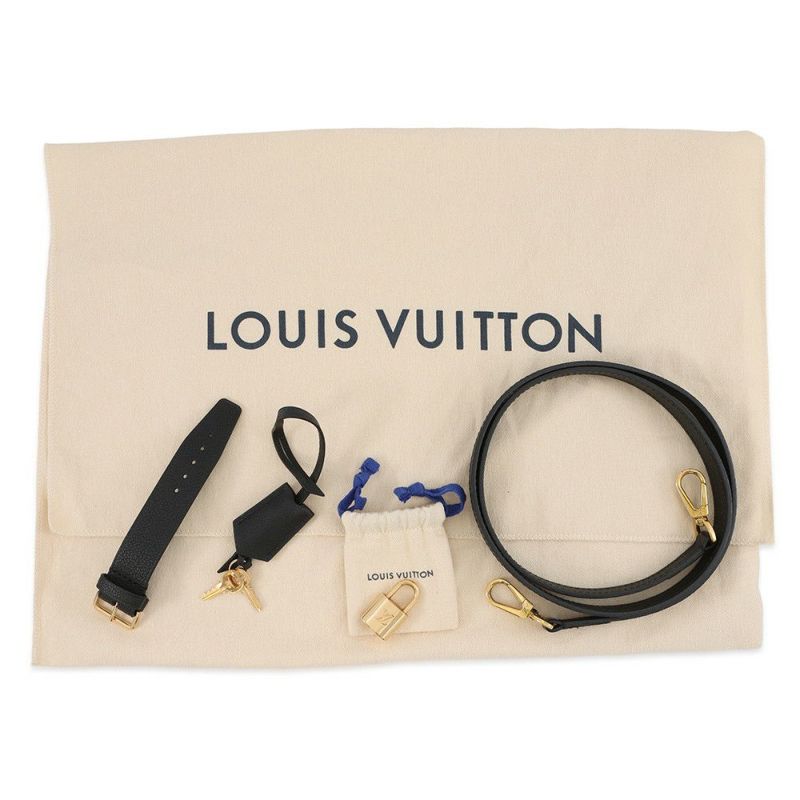 ルイヴィトン ハンドバッグ モノグラム・アンプラント モンテーニュBB M45778 LOUIS VUITTON 2way 黒 ブラック