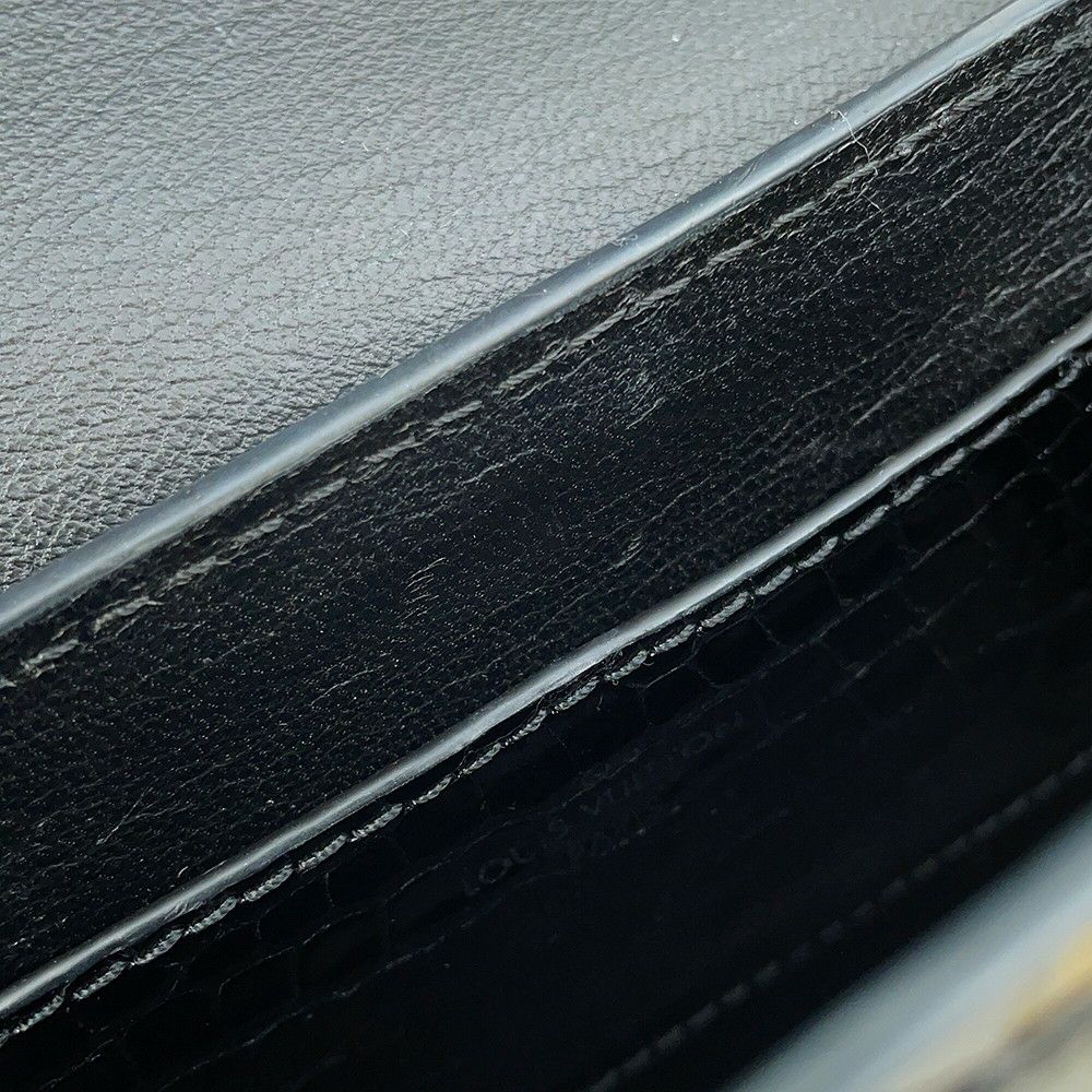 ルイヴィトン チェーンショルダーバッグ クロコダイル ツイストMINI N95388 LOUIS VUITTON バッグ 2way