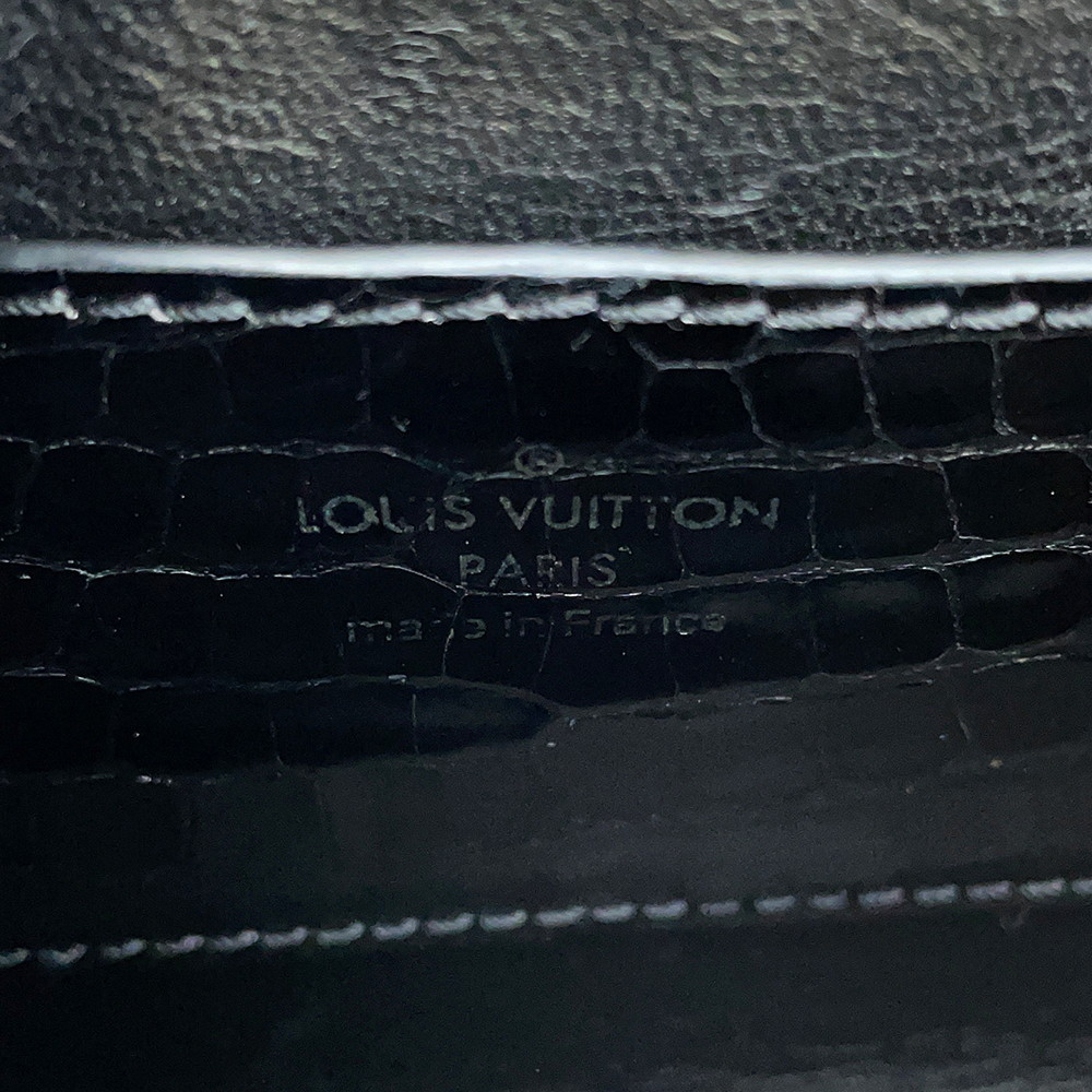 ルイヴィトン チェーンショルダーバッグ クロコダイル ツイストMINI N95388 LOUIS VUITTON バッグ 2way