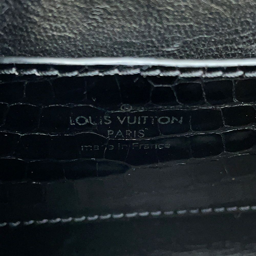 ルイヴィトン チェーンショルダーバッグ クロコダイル ツイストMINI N95388 LOUIS VUITTON バッグ 2way