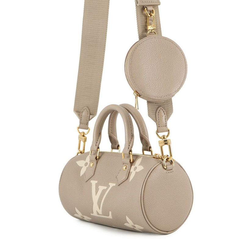 ルイヴィトン ハンドバッグ バイカラーモノグラム・アンプラント パピヨン BB M46031 ヴィトン バッグ 2way ショルダーバッグ