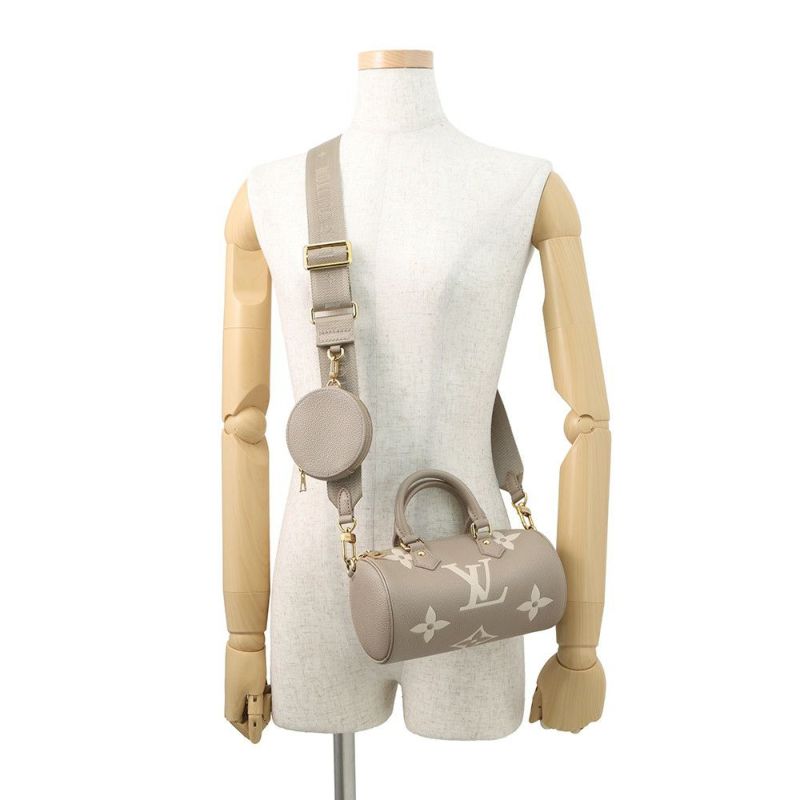 ルイヴィトン ハンドバッグ バイカラーモノグラム・アンプラント パピヨン BB M46031 ヴィトン バッグ 2way ショルダーバッグ