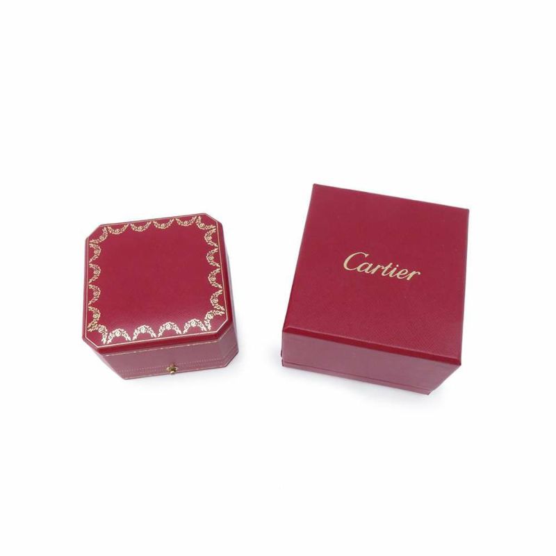 カルティエ リング ミニ ラブリング K18WG ダイヤモンド 1P 0.02ct リングサイズ49 B4050500 Cartier 指輪