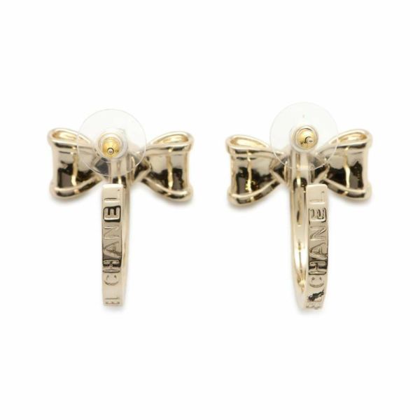 シャネル ピアス リボン フープ ココマーク B22 S CHANEL アクセサリー