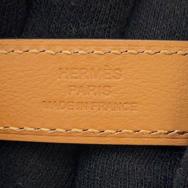 エルメス ケリーベルト ブラック/ゴールド金具 エプソン W刻印 HERMES 黒