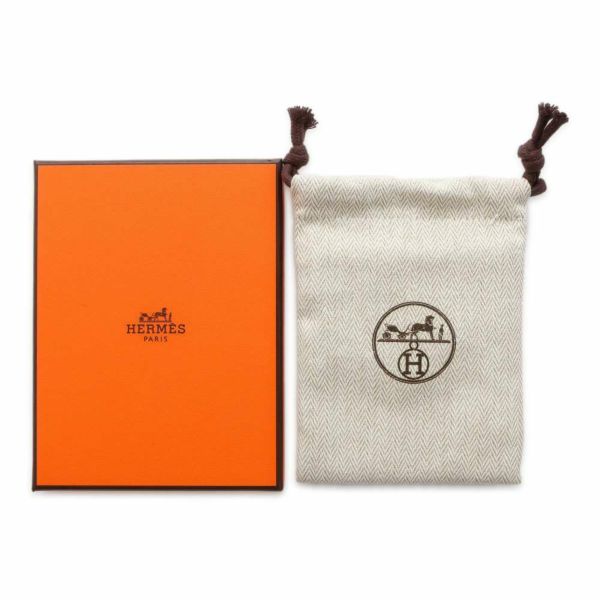 エルメス ネックレス ミニ・ポップアッシュ ブラック/ピンクゴールド金具 HERMES アクセサリー 黒