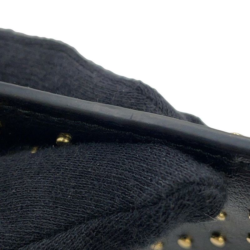 プラダ コインケース スタッズ フラグメントケース レザー 1MC086 PRADA カードケース 財布 黒