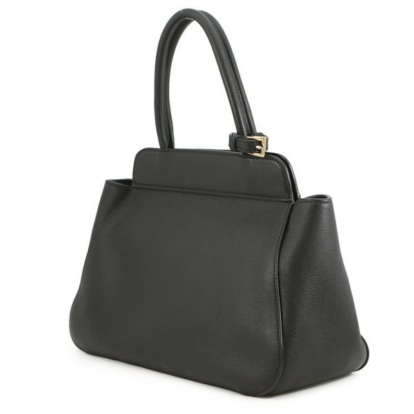 プラダ ハンドバッグ ミディアム トート レザー 1BG533 PRADA 黒