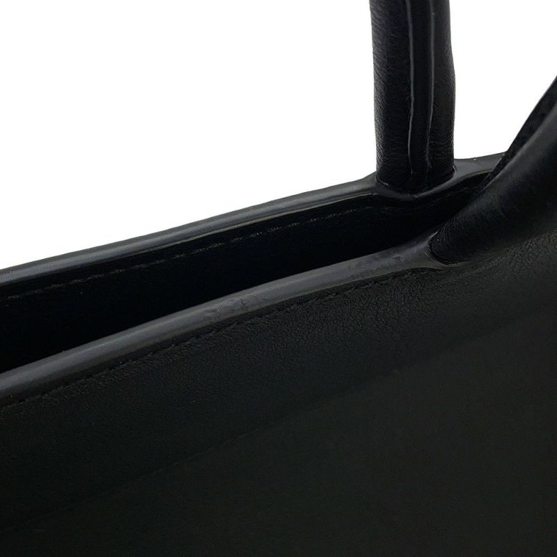 プラダ ハンドバッグ ミディアム トート レザー 1BG533 PRADA 黒