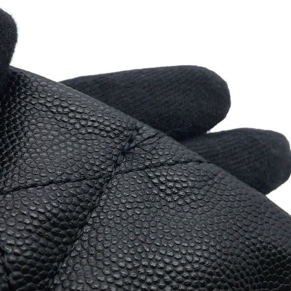 シャネル チェーンショルダーバッグ CHANEL22 スモール キャビアスキン AS3260 CHANEL ポーチ付き 黒