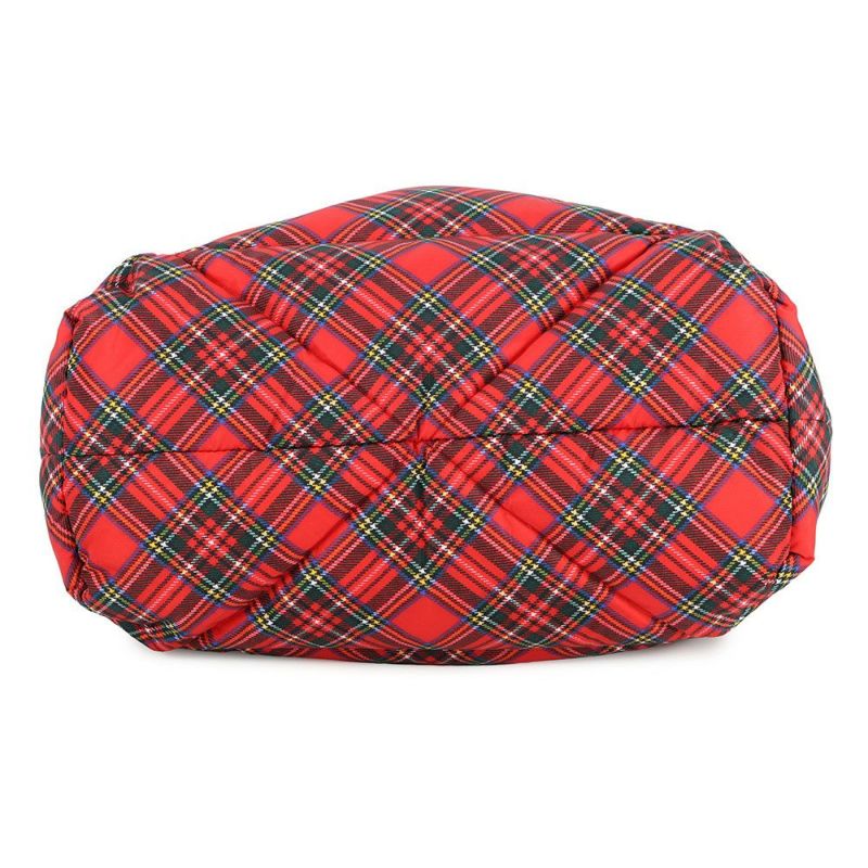 プラダ トートバッグ チェック キルティング ナイロン 2VG082 PRADA