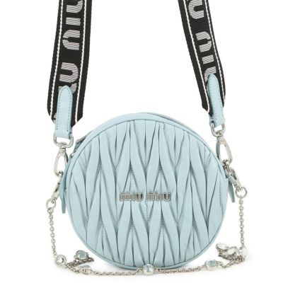 ミュウミュウ ショルダーバッグ キルティング レザー Miu Miu バッグ