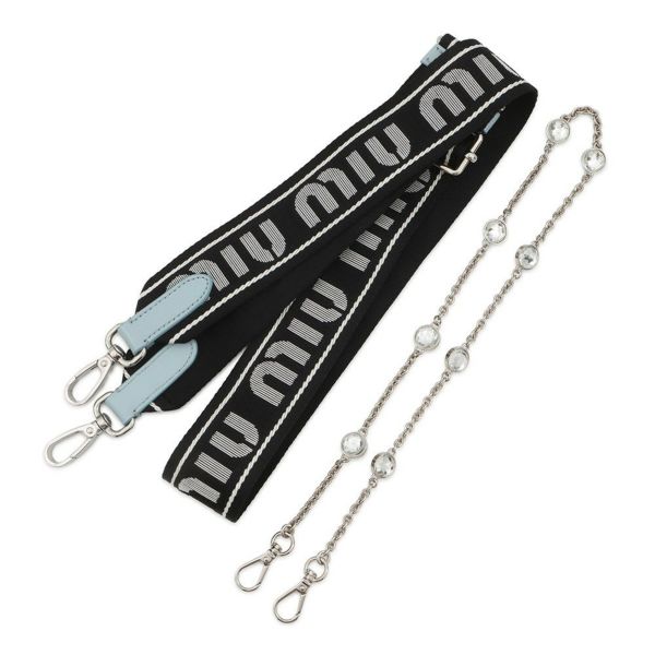 ミュウミュウ ショルダーバッグ マテラッセ ラウンドバッグ レザー 5BH191 Miu Miu ポシェット