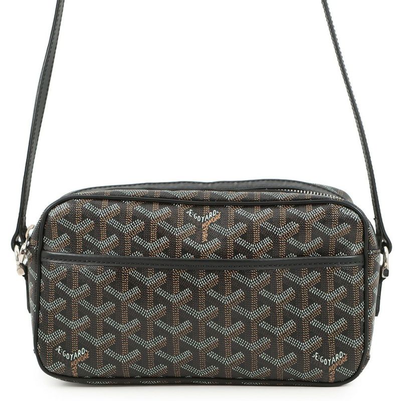 ゴヤール ショルダーバッグ カップヴェールPM PVC レザー CAPVE2PMLTY01CL01P GOYARD 黒
