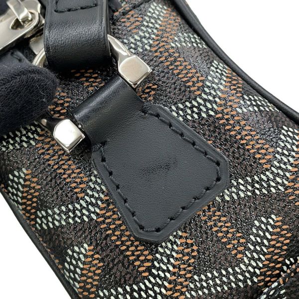 ゴヤール ショルダーバッグ カップヴェールPM PVC レザー CAPVE2PMLTY01CL01P GOYARD 黒