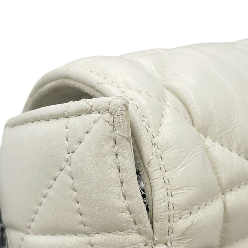 クリスチャン・ディオール ショルダーバッグ マクロカナージュ ディオールキャンプ スモール M1243BNEY 白