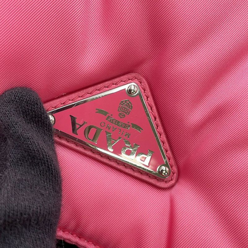 プラダ ハンドバッグ Re-Nylon トライアングルロゴ ミニ ナイロン 1BA359 PRADA 2way