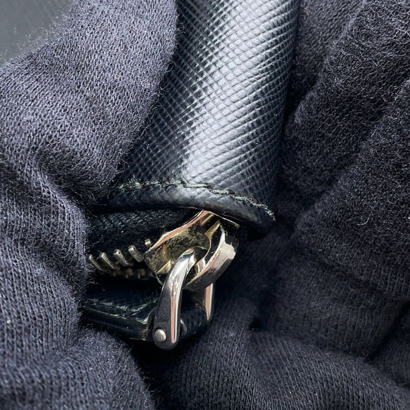 プラダ コインケース サフィアーノ ロゴ レザー 2M1358 PRADA 黒
