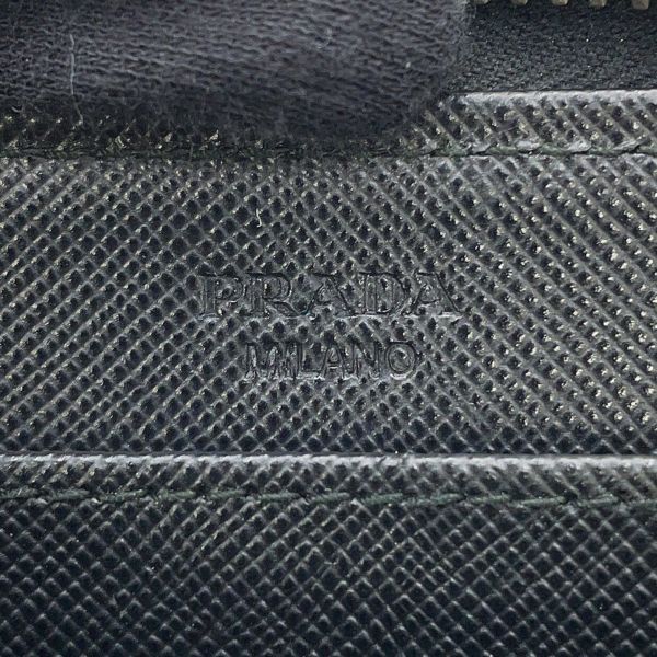 プラダ コインケース サフィアーノ ロゴ レザー 2M1358 PRADA 黒